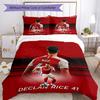 Arsenal Football Player Bedding Set Design for Guest Room Machine Washable Christmas Gift