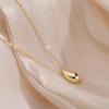 Korean Style Elegant Water Drop Necklace for Women - Retro Artistic Jewelry Trend