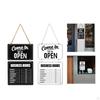 Sign, Welcome Hanging Chalkboard for Hair Salons
