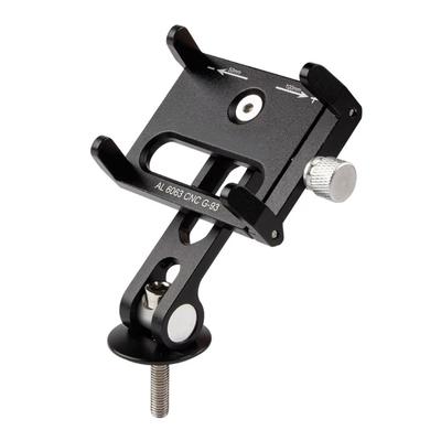 Cycling Phone Holder,Upgraded Handlebar Stem Phone Mount Bicycles Phone Mount Clamps for 50-100mm Width Device