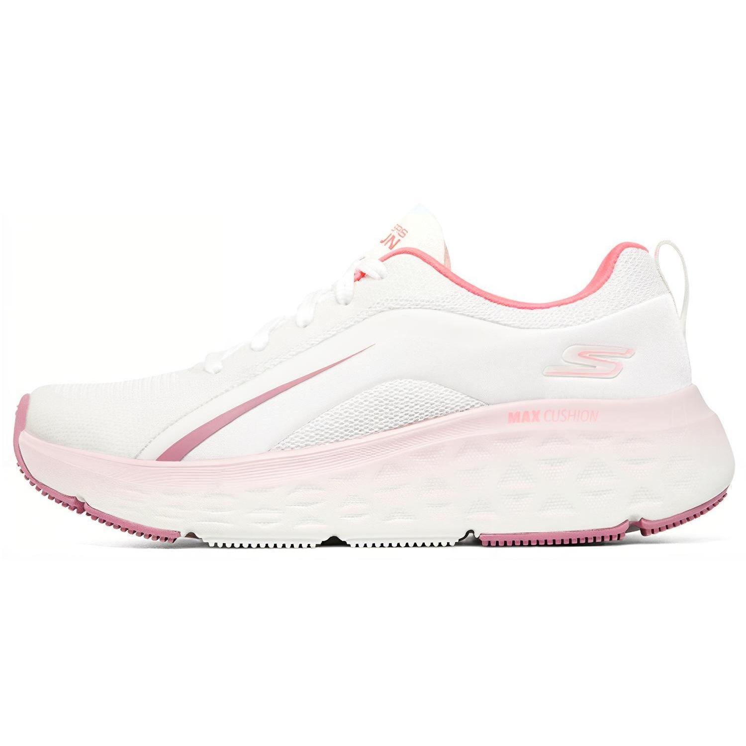 (WMNS) Skechers Max Cushioning Delta White Coral Women s 129121-WCRL EU 37
