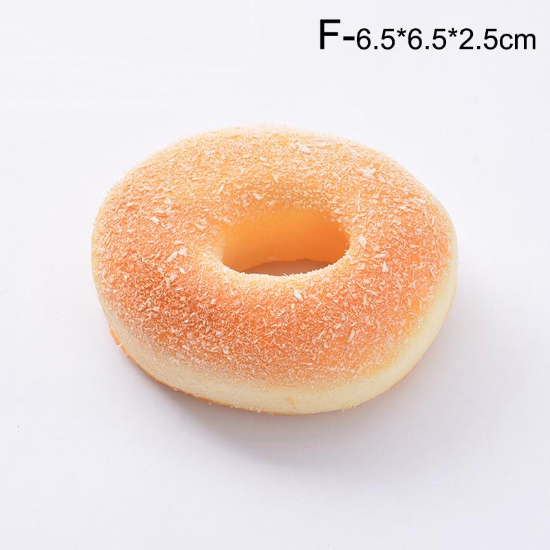 Artificial Fake Bread Ornaments French Baguette Cake Bakery Craft Decor Toy Donuts Simulation Bread Kitchen Model Wedding Party