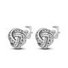 Cute Unicorn Stud Earrings Silver Plated for Little Girl Crystal Cat Mouse Elephant Heart Star Earring Gift Jewelry