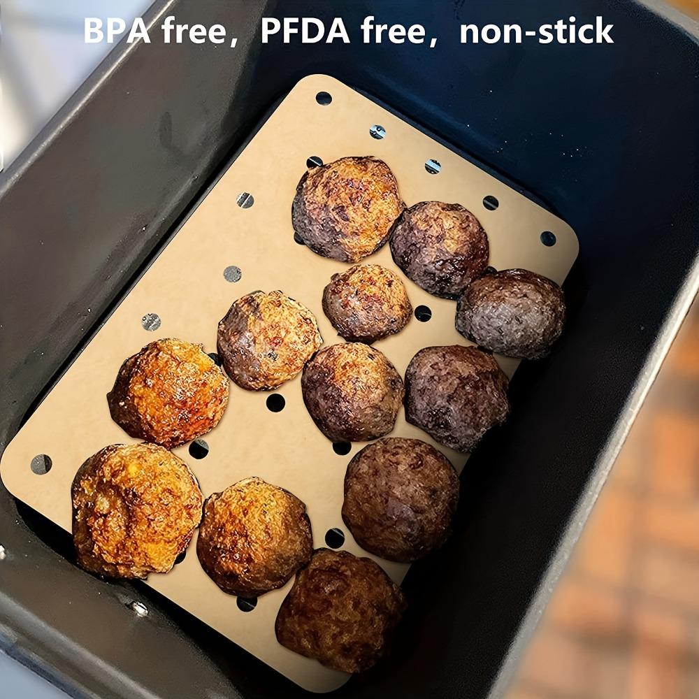 New 100PCS Rectangle Parchment Paper Disposable Air Fryer Baking Paper Air Fryer Liners for Oven Air Fryer Steamer Kitchen Tools
