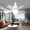 1PC Ceiling Fan LED With Light Remote Control Dimmable 30W E27 Base Modern Smart Wireless Fans Lighting For Bedroom and Living Room