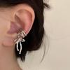 Simple Hollow Sling Bow Ear Clip For Women Sweet Cool Fairy Simple Style Exquisite Ear Bone Earrings Gift