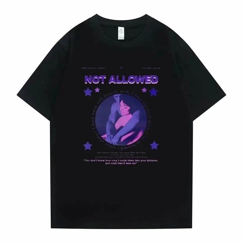 Cults TV Girl One Night Only Graphic Print Tshirt Vintage Tee Trend Unisex Women Oversized T Shirt Cotton Tops 2024 T-shirt Clothes