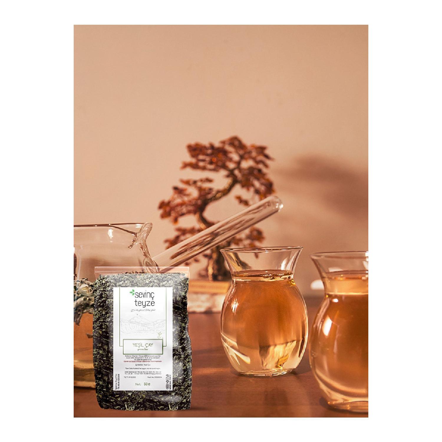 

Sevin Teyze Green Tea 100g. (camellia Sinensis, Green Tea)