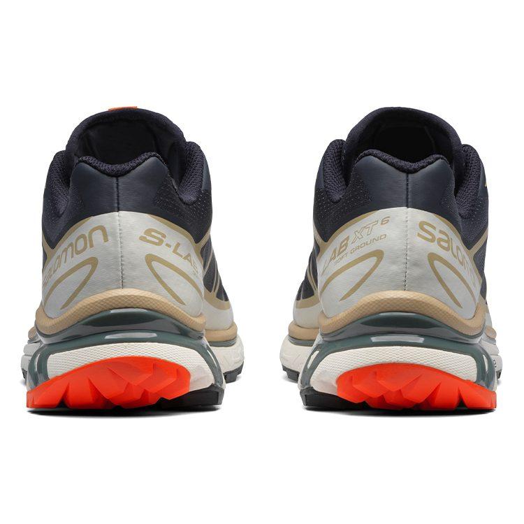 SALOMON XT 6 PU, Textile Cushioning Slip Resistant Abrasion Resistant Low top Outdoor Shoes Unisex Black L41455200