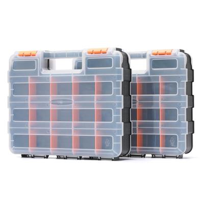 Durable Double-Sided Handheld Screw Parts Organizer