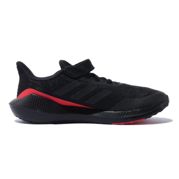 New Adidas EQ21 Run K Abrasion Resistant Low Top Kids' Running Shoes Black Kids' GZ5399