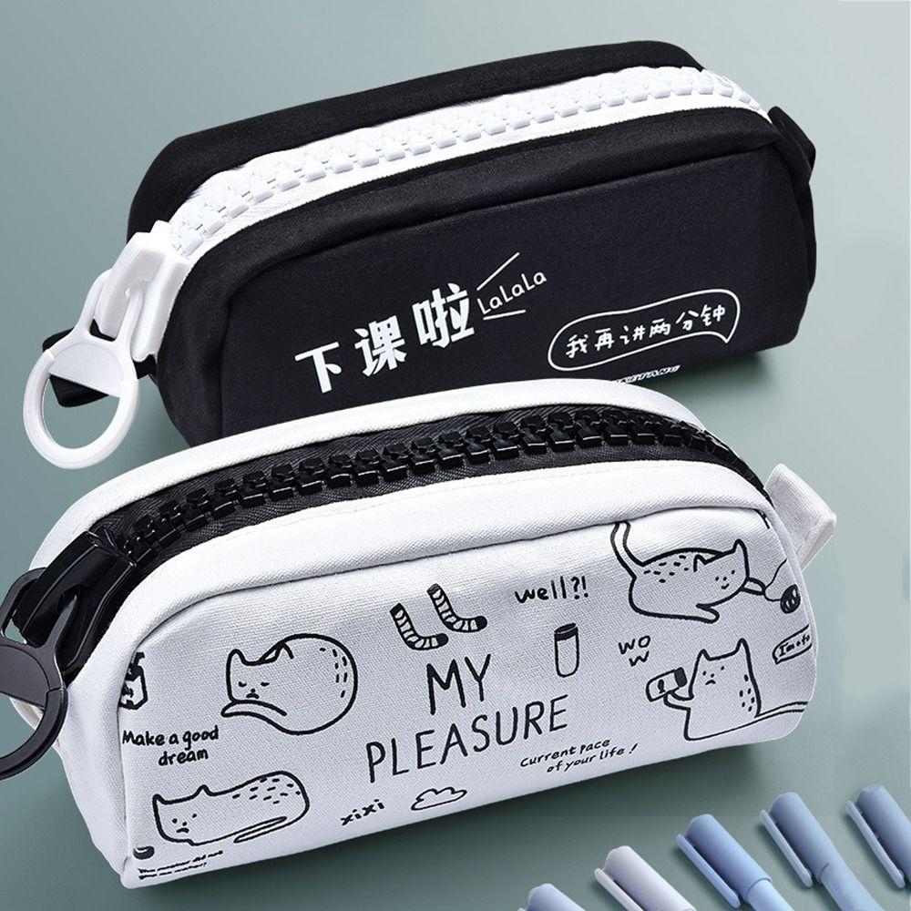 Large-capacity Stationery Organizer Multi-function Pen Pouch High Quality Pencil Box  Student