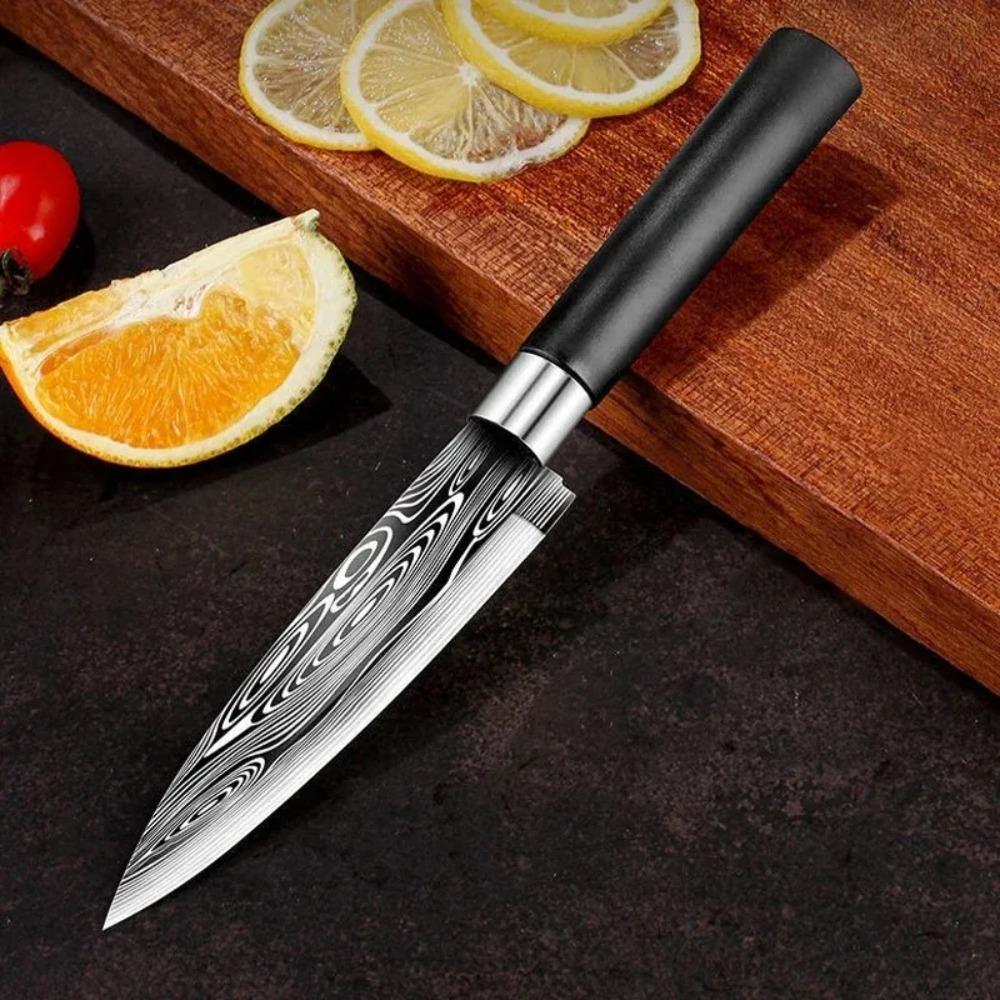 5 ZOLL Edelstahl Obst Messer Sharp Kochmesser Haushalt Schneiden Schneiden Kleine Messer Kochen Schäl Obst Küchenmesser