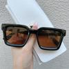 New Vintage Men Rectangle Frame Sunglasses Fashion Retro Eyeglasses Luxury Design Shades Eyewear Women UV400