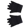 1 Pair Fingerless Gloves Unisex Nylon Compression Gloves Breathable for Daily Living Nude