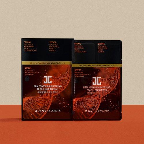Jayjun Black Water Hydro 3-Step Mask [10 Pack] NONE