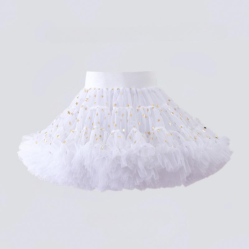 

Супер Пышная Юбка-пачка для Детей Пышная Юбка для Девочек Юбка для Принцесс Сетчатая Юбка Модная L