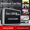 Shockproof Aluminum Alloy Toolbox with Combination Lock for Secure Storage