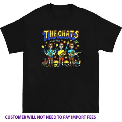 Vintage The Chats Band Get This In Ya Shirt Black S5XL HK013