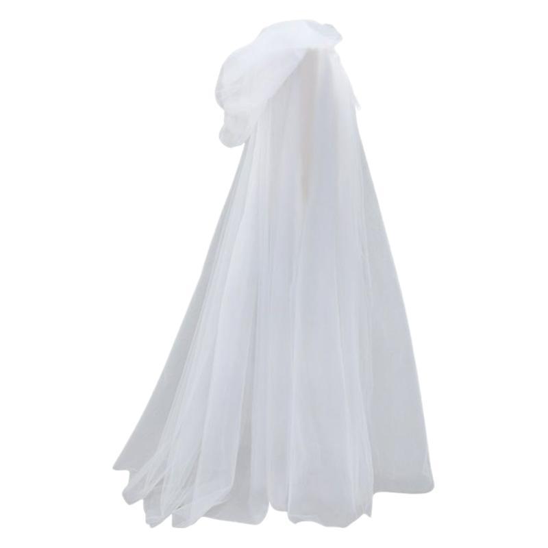Mantello da Strega Classico con Rete Lungo Costume per Halloween Cosplay e Spettacoli Teatrali