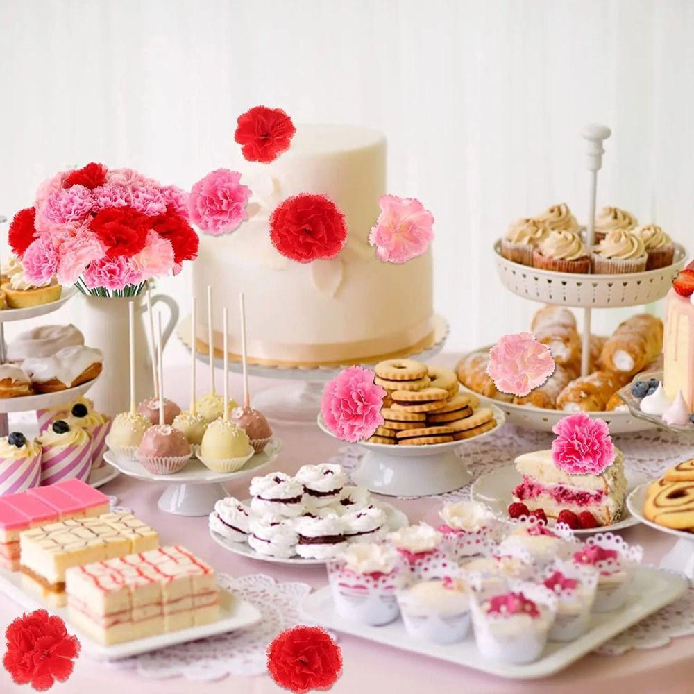 10Pcs DIY Fake Flower Heads Colorful Artificial Mexico Flowers Artificial Marigold Flowers Wreath