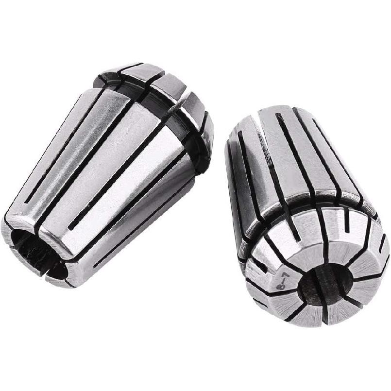 10pcs ER20 Spring Steel Collet Set Spring Collet Chuck for CNC Workholding Engraving Milling Lathe Tool 3mm, 1/8"/4mm/5mm/6mm, 1/4", 8mm, 10mm, 12mm,