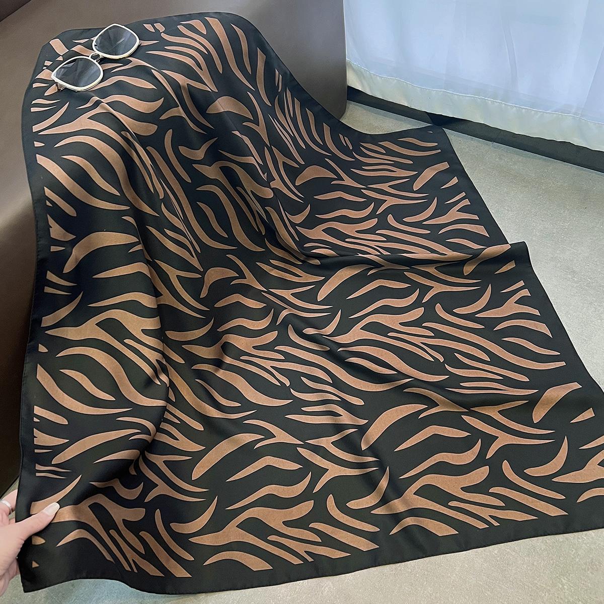 

Шелковый платок с узором ветра и животных 90 см твил женский шарф шаль двусторонний универсальный легкий роскошный темперамент большой квадратный шарф 90cm