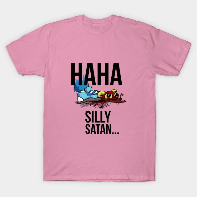 T Shirt Women Haha Silly Satan Harajuku Print Kawaii Tshirt Summer Short Sleeve Female T-Shirt Top Tee