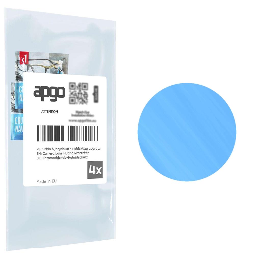 apgo 4x Lens Protector Kamera Beskyttende Hybrid Glass for myPhone HAMMER Blade 3, Kamerabeskyttelse, 9H kameralinse Kameralinsebeskytter