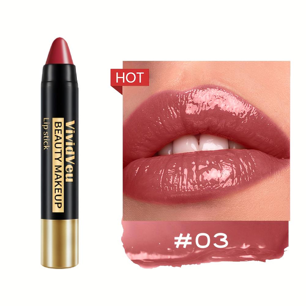 Cremiger, langanhaltender Lippenstift, matter, wasserfester, nicht abfärbender Automatik-Lippenstiftstift, Oster-Feiertagsparty-Geschenk