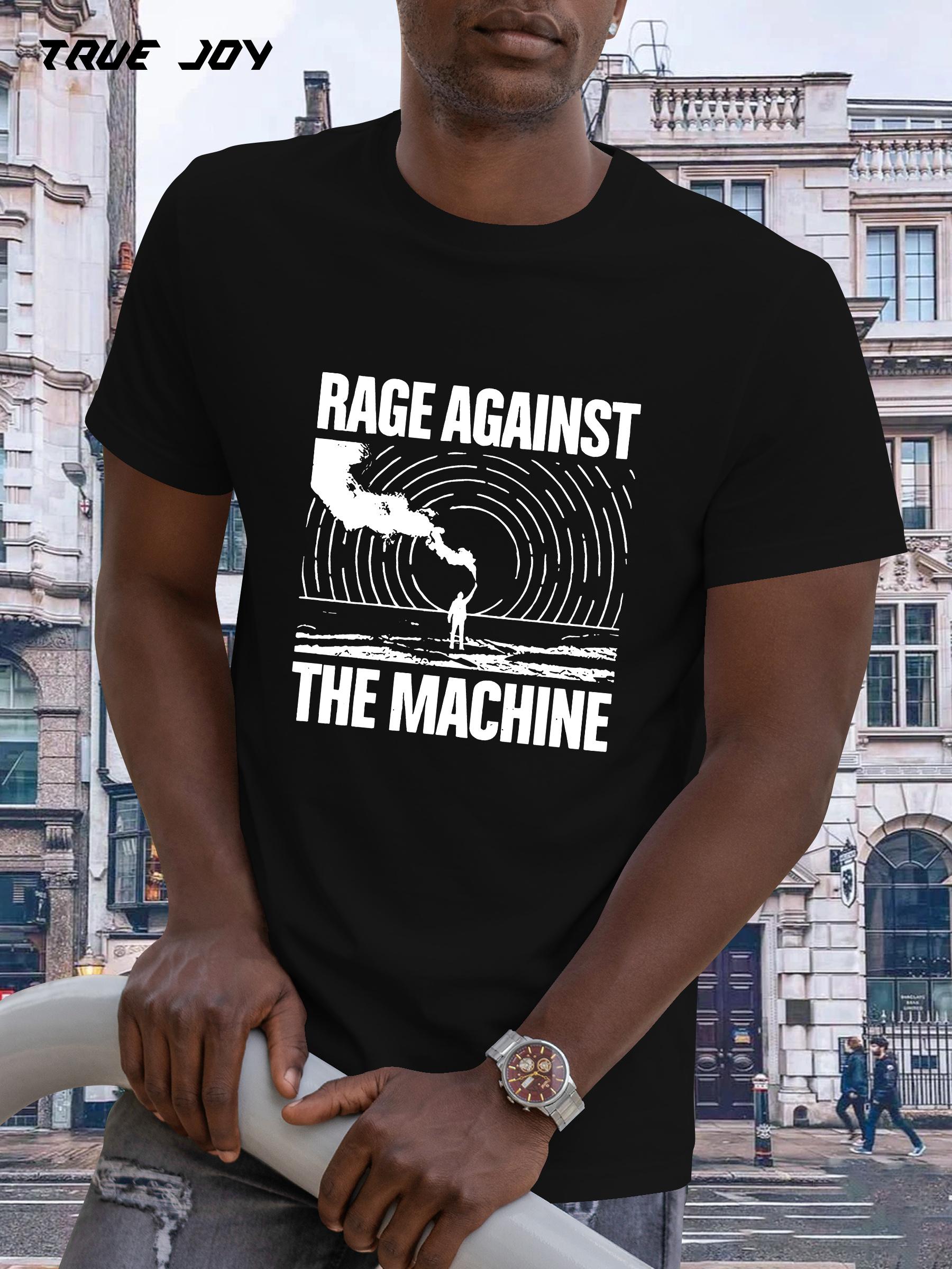 Graphic T-shirt - Rage Against the Machine Band Print XXXXL