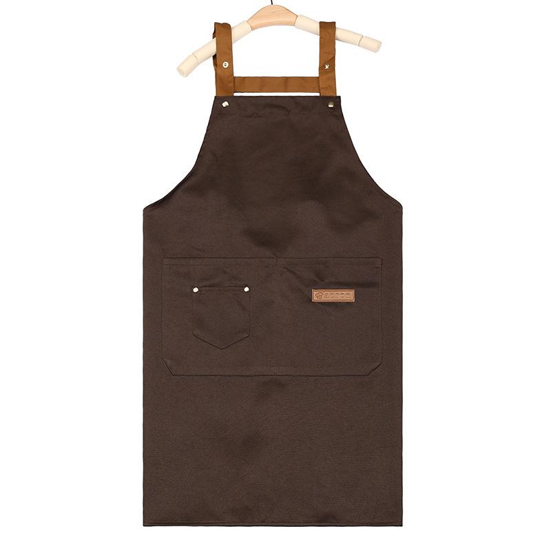 Aventais de Cozinha para Cozinhar Respiráveis Resistentes ao Desgaste Aventais de Cintura Adulto Anti-Incrustantes Macios Roupas de Trabalho para Restaurante Casa