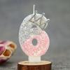 3D Number Birthday Candle Pink Glitter Unicorn Cake Decorating Party Anniversary Cake Decor for Cake Children's Birthday Candle