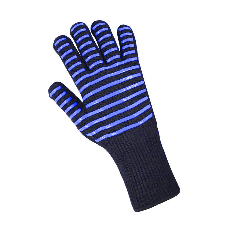 Heat-Resistant Flame Retardant Silicone BBQ Oven Gloves