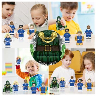 Puzzle Building Figurine Toys 6-Piece Set