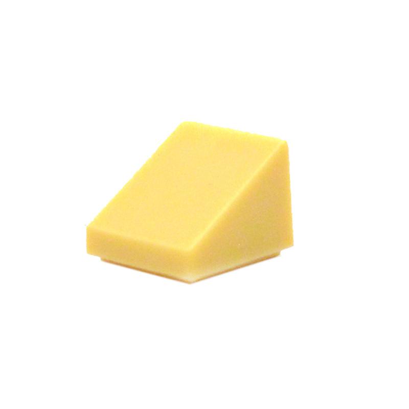 100pcs DIY Building Blocks Figure Smooth Bevel Bricks 1x1 Educational Creative Size Compatible With 54200 Toys for Children