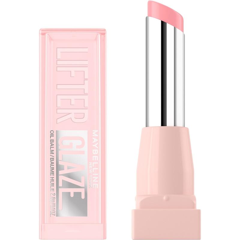 Maybelline Soft -changing , lip glaze, pearlescent, moisturize Moisturizing lipstick easy to color and long-lasting lipstick-002 Guava Jelly красный
