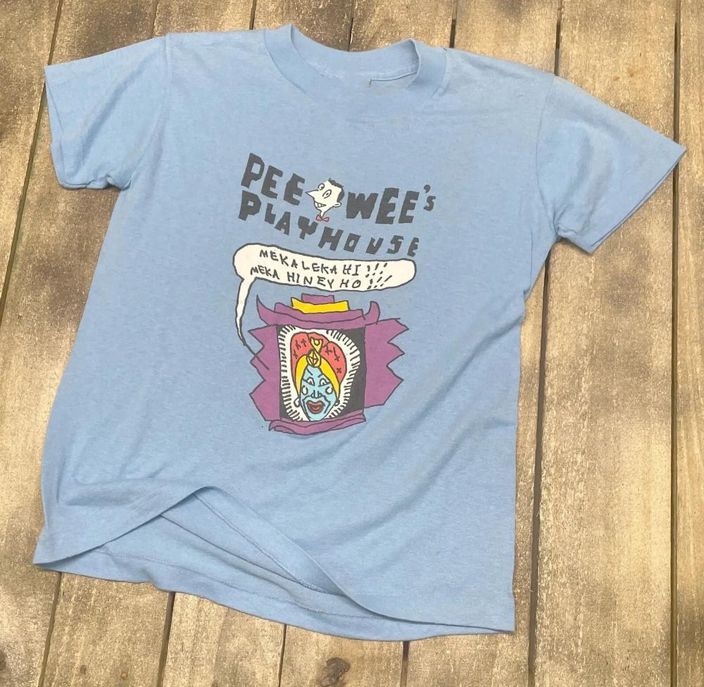 Pee Wee Herman Blue Heavy Cotton S to 5XL Uinsex Shirt SG372 Unisex T-Shirt XXXXL