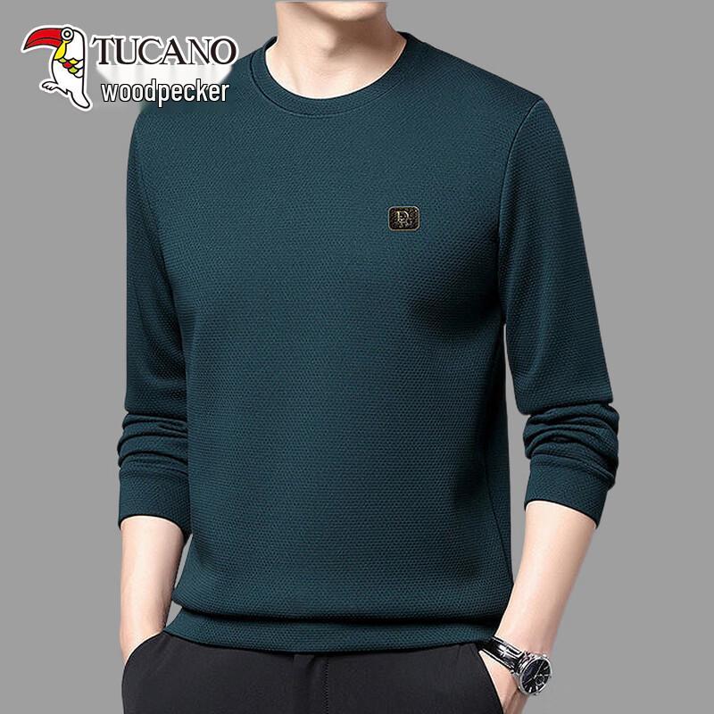 

TUCANO Men s Solid Color Long Sleeve Sweatshirt 2XL