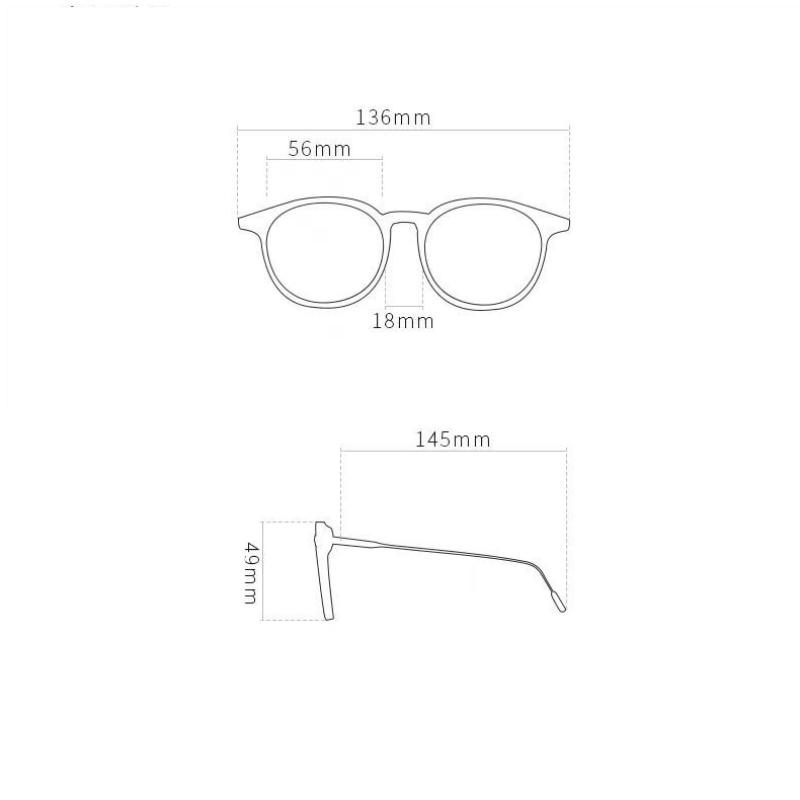 Módní Populární Dámské Bezobroučkové S Diamantovým Brusem s Kovovým Rámem Brýle Proti Modrému Světlu Perlové