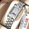 Ofns 1633 Elegant Ladies Quartz Watch Water-resistant Steel Bracelet Casual Fashion Business Watches For Woman Montre Femme