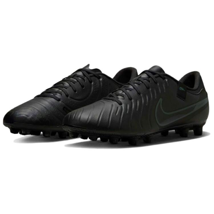 Nike Tiempo Legend 10 Comfortable Versatile Soccer Shoes Men Sneaker Black DV4339-002