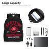 Personalisierter N-Naruto Akatsuki Rucksack Damen Herren Grundlegender Schulrucksack für Schule College Anime Taschen