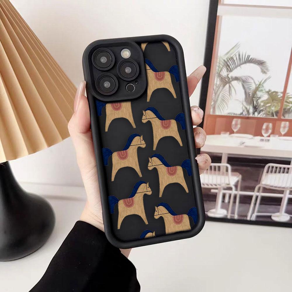 Illustration Of Animal Horse Phone Case For Samsung A13 A15 A16 A17 A22 A23 A25 A32 A33 A35 A51 A52 A53 A54 A55 A71 A72 Cover