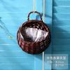 Handwoven Willow Wall Hanging Basket Decor Indoor Plants Rustic Boho Home Small Medium Large Sizes