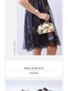Pailletten-Clutch mit Eisen-Schnalle für Damen - Abend-Handtasche