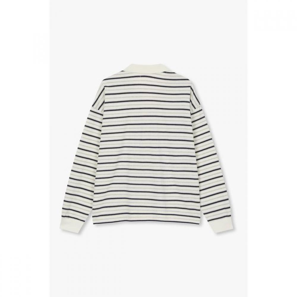 STUDIO TOMBOY Men Casual STripe Collar T shirT 9176322981ar