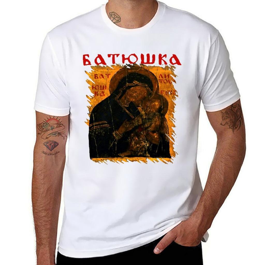 Batushka Logo Tshirt Plus Size Loose Fit Tshirt