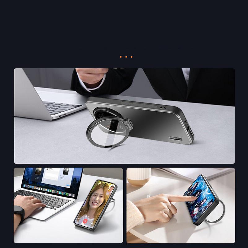 Carcasă de protecție complet înfășurată și cu suport retractabil pentru lentila de sticlă Pentru Xiaomi 17 Ultra Mi 17 Pro Max 15s Pro 15 Ultra 14 13T Capac
