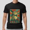 Portland Protest Frog T-Shirt Resist Graphic Tee Retro Political Art Unisex Stre